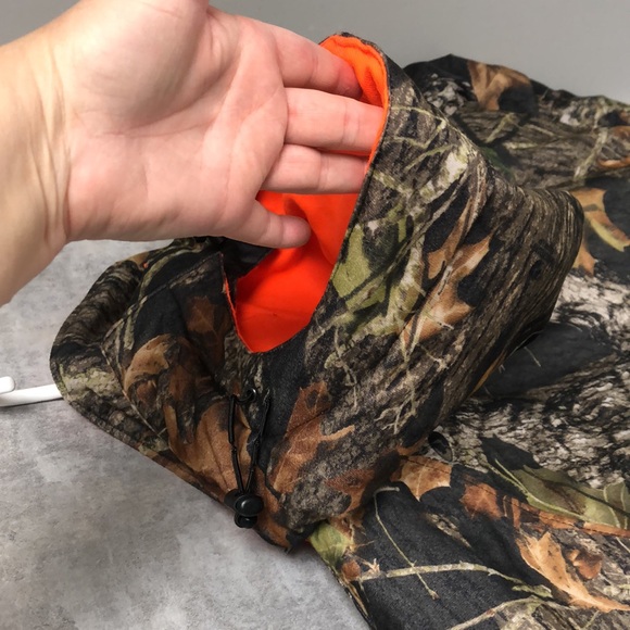 Sports afield men’s hunting camo outdoor jacket - Picture 8 of 13